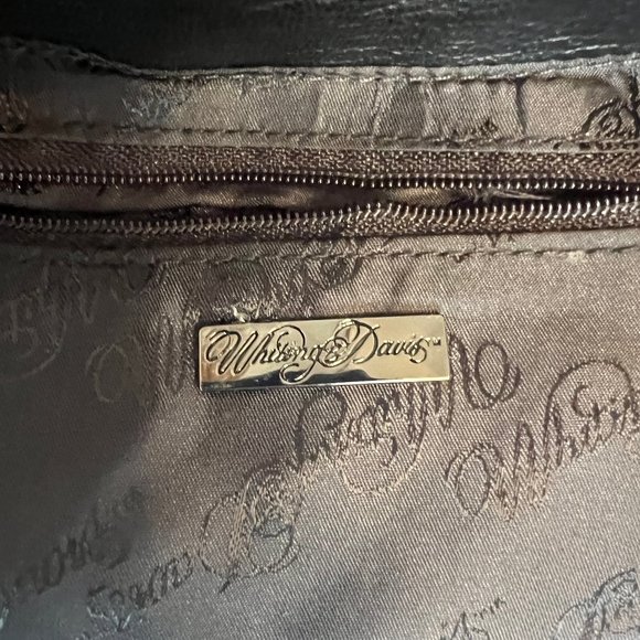 Whiting Davis Black Sequin Handbag Purse - Picture 2 of 8